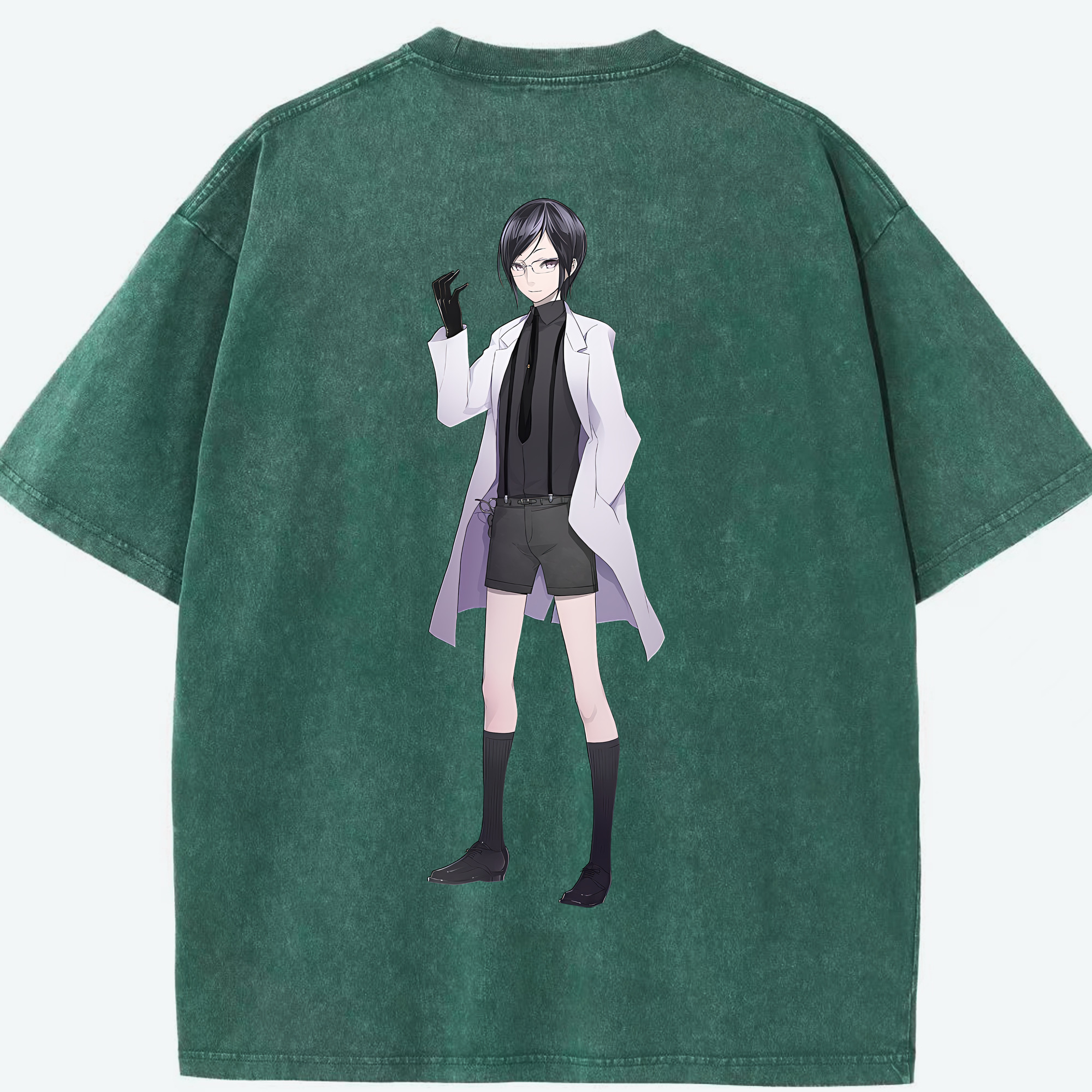 （画像用） 刀剣乱舞 Touken Ranbu 綿100% ヴィンテージ風 半袖Tシャツ（背面プリント）